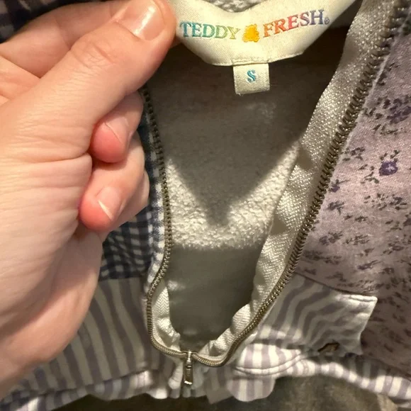 Teddy Fresh Multicolor Patchwork Hoodie - Picture 4 of 5